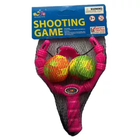 Csúzli splash labda kilövő készlet, 2 labda, 4 színben.