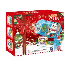   Buborékfújó pisztoly tartállyal, gyerekeknek szórakozáshoz.