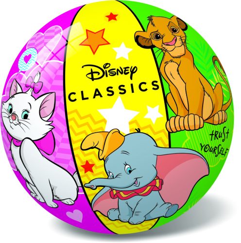 Disney klasszikus 23 cm-es labda gyerekeknek, szórakoztató játék.
