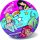 Labda, jogdíjas, Disney hercegnők, 23 cm