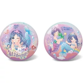 Sellős labda, 23 cm-es, színes mintával gyermekeknek.