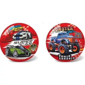 Labda Road Racing autós mintával, 23 cm átmérőjű.