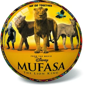   Disney Mufasa Oroszlánkirály labda, 23 cm, színes és vidám.