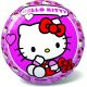 Hello Kitty labda, 23 cm-es, szórakoztató és biztonságos játék.