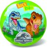 Jurassic World mintás labda, 14 cm-es, gyermekeknek ajánlott.