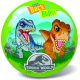 Jurassic World mintás labda, 14 cm-es, gyermekeknek ajánlott.