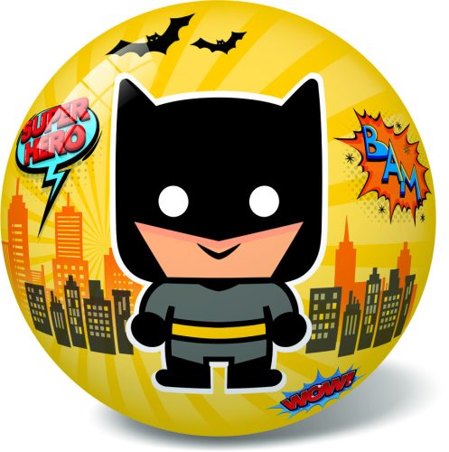 Super Hero mintás, 14 cm-es labda gyerekeknek játékra.