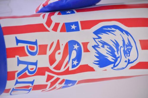 USA feliratos box, 15x40 cm, stílusos és praktikus tároló.