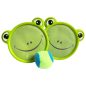 Catch ball klt., béka forma, tépőzáras, 20x21 cm hálós