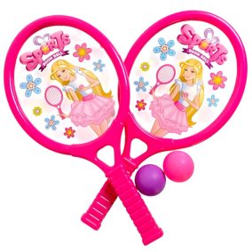 Ütő klt., dobütő, Barbies, 17x34 cm hálós