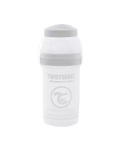 Twistshake Anti-Colic cumisüveg 180ml, fehér