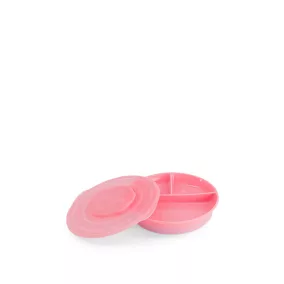 Twistshake osztott tányér 6hónap+, rózsaszín