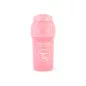 Twistshake Anti-Colic cumisüveg 180ml, rózsaszín
