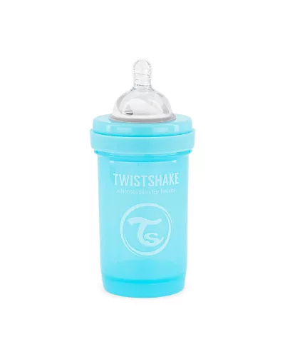 Twistshake Anti-Colic cumisüveg 180ml, kék