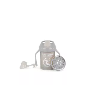  Twistshake Mini Cup, fogantyús pohár 230ml 4hónap+, szürke