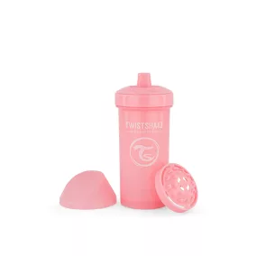 Twistshake Kid Cup 360ml 12hónap+, rózsaszín