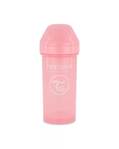 Twistshake Kid Cup 360ml 12hónap+, rózsaszín