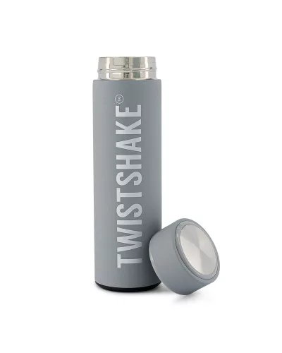 Twistshake Hot or Cold termosz 420ml, szürke