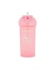 Twistshake Straw Cup kulacs szívoszállal 360ml 6hónap+, rózsaszín