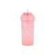 Twistshake Straw Cup kulacs szívoszállal 360ml 6hónap+, rózsaszín