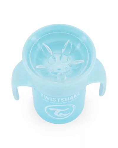Twistshake 360 tanulópohár 6hónap+, kék