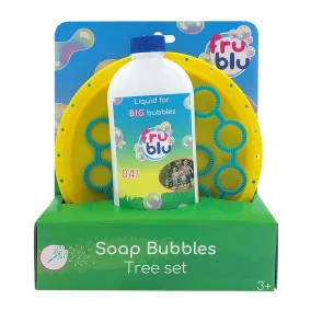   Buborékfújó készlet, 4 dl folyadékkal, szórakoztató játék.
