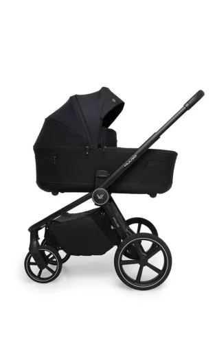 MUUVO Kombinált babakocsi Five 2 az 1-ben Classic Black