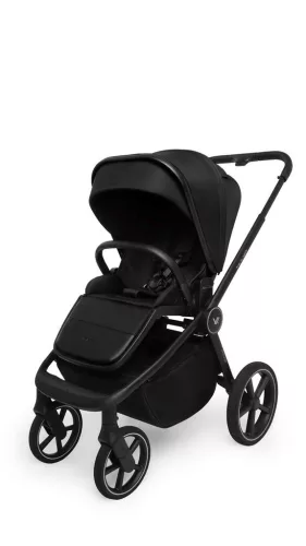 MUUVO Kombinált babakocsi Five 2 az 1-ben Classic Black