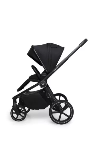 MUUVO Kombinált babakocsi Five 2 az 1-ben Classic Black