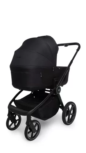 MUUVO Kombinált babakocsi Five 2 az 1-ben Classic Black