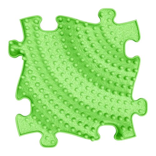 Muffik szenzoros ortopédiai szőnyeg puzzle twister lime - kemény