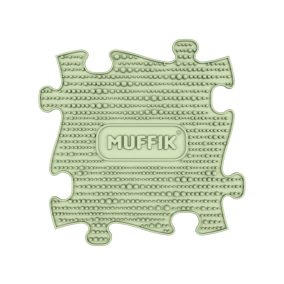 Muffik szenzoros ortopédiai szőnyeg puzzle menta - puha