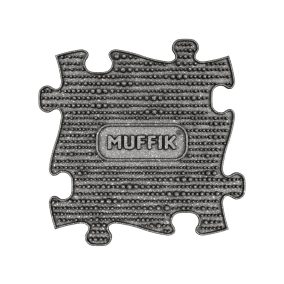   Muffik ortopédiai szenzoros  Kemény Puzzle - Ezüst csillámos 