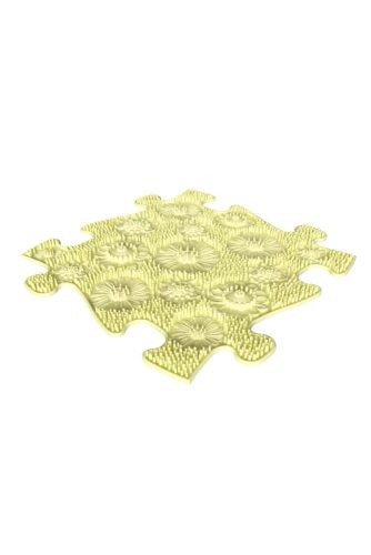 Muffik szenzoros ortopédiai szőnyeg rét puzzle pasztell sárga - puha