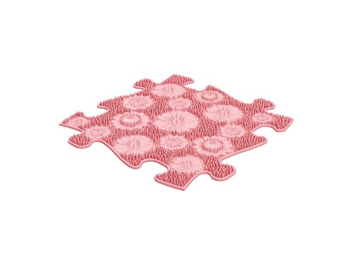 Muffik szenzoros ortopédiai szőnyeg rét puzzle rózsa - kemény