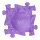 Muffik szenzoros ortopédiai szőnyeg puzzle süni lila- kemény