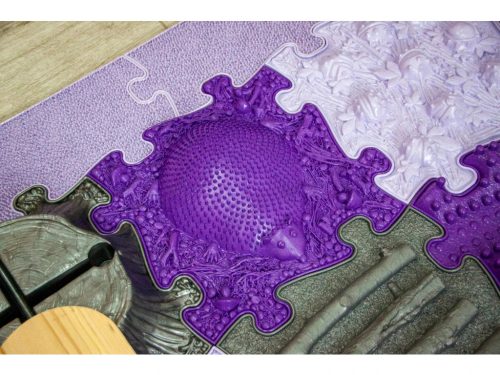 Muffik Kemény Süni Puzzle ezüst