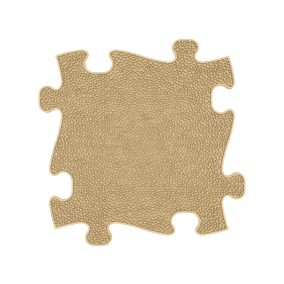   Muffik szenzoros ortopédiai szőnyeg puzzle fű bézs - puha