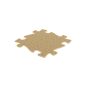   Muffik szenzoros ortopédiai szőnyeg puzzle fű bézs - puha