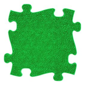   Muffik szenzoros ortopédiai szőnyeg puzzle fű zöld- kemény