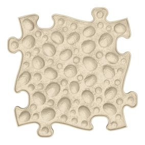   Muffik szenzoros ortopédiai szőnyeg puzzle dió bézs - kemény