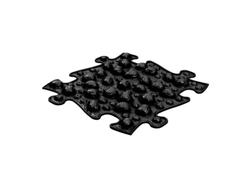 Muffik szenzoros ortopédiai szőnyeg puzzle dió fekete - kemény
