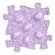 Muffik szenzoros ortopédiai szőnyeg dínó tojás puzzle lila - kemény