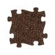 Muffik szenzoros ortopédiai szőnyeg kavicsok puzzle barna - kemény