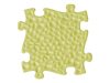 Muffik szenzoros ortopédiai szőnyeg kavicsok puzzle pasztel sárga - kemény
