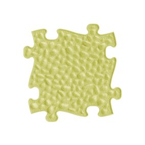   Muffik szenzoros ortopédiai szőnyeg kavicsok puzzle pasztel sárga - kemény