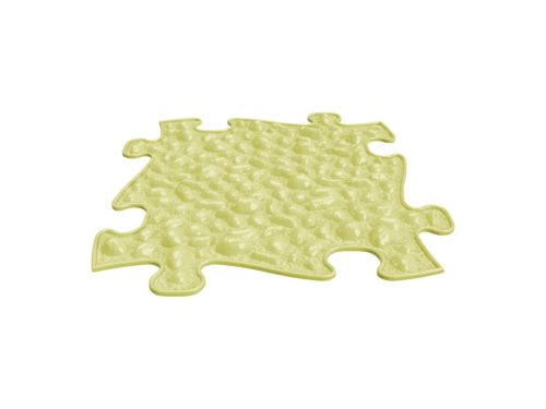 Muffik szenzoros ortopédiai szőnyeg kavicsok puzzle pasztel sárga - kemény