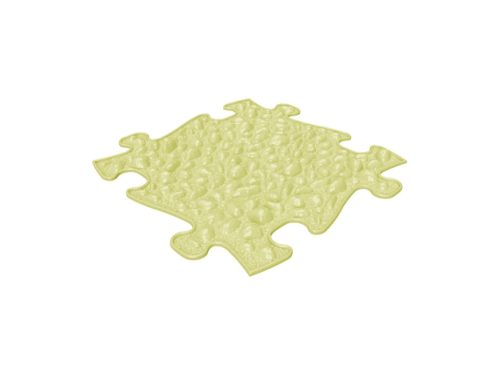 Muffik szenzoros ortopédiai szőnyeg kavicsok puzzle pasztel sárga - kemény
