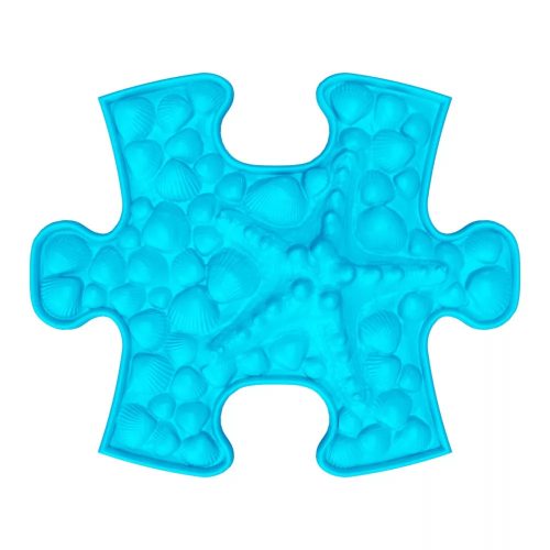 Muffik szenzoros ortopédiai szőnyeg mini tengeri csillag kék - puha