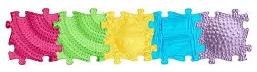 Muffik ortopédia szenzoros szőnyeg 3 D kiegészítő készlet -5db